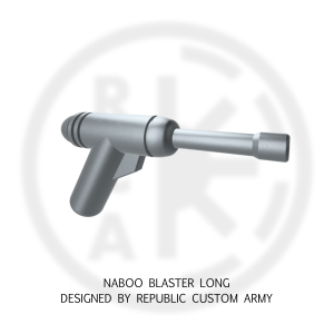Naboo Blaster Long Silver